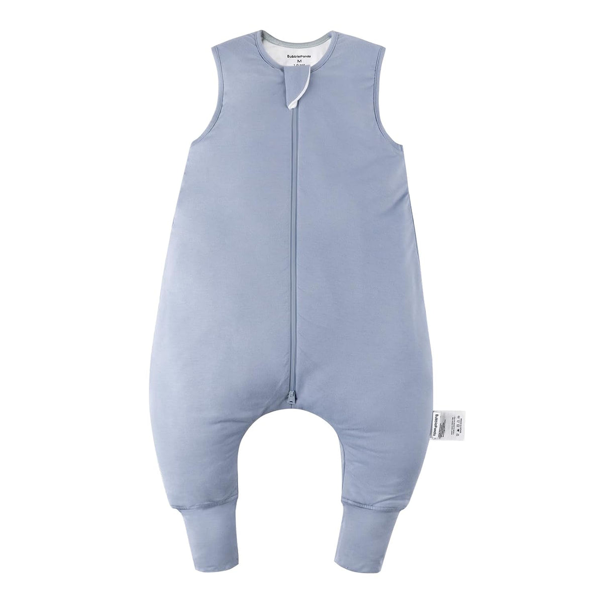 Saco de Dormir BubblePanda de Bambú con Pies para Bebés 12-24 Meses - 1.0 TOG, Suave y Transpirable, Cierre Doble Vía, Talla 1T-2T
