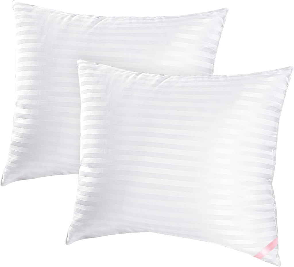 Rellenos para cojines decorativos EIUE, lavables a máquina, relleno de fibra de poliéster de primera calidad para sofá cama y cojines decorativos (blanco, 20x20 pulgadas)