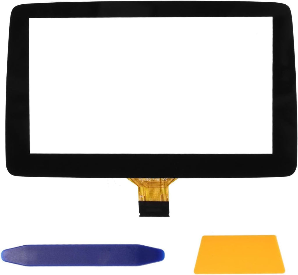 Reemplazo de digitalizador de pantalla táctil de 7" para pantalla de infoentretenimiento Mazda 3 2014 2015 2016 MX-5 CX-3. Número de pieza de reemplazo: BHP1611J0D y K40005A29F. 