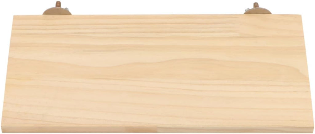 Plataforma de madera Wontee para perchas de pájaros, ideales para cacatúas, cotorras, ratas, jerbos, chinchillas y ardillas