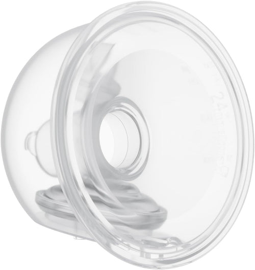 Momcozy Original S9 Pro/S12 Pro Replacement Accessories, Only Compatible with Momcozy S9 Pro/S12 Pro Breast Pump NOT for S9/S12 (Single-Sealed Full Set Collector Cup with 24mm Flange,180ml, 1 Pack)