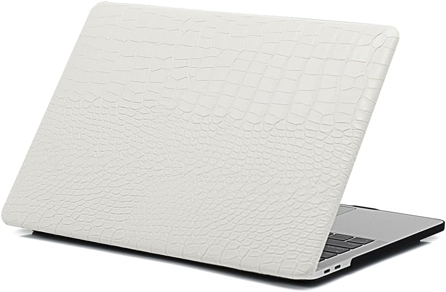 Funda de piel de cocodrilo para MacBook Air de 13 y 15 pulgadas