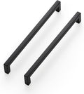 Ravinte Paquete de 30 Tiradores de cajón de barra cuadrada delgada de 7-1/2 pulgadas de centro a centro Tiradores de cajón negros Herrajes para gabinetes de cocina Tiradores de gabinetes de cocina en negro mate