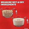 Pyrex Taza medidora de vidrio de 4 tazas para hornear y cocinar, apta para lavavajillas, congelador, microondas y horno precalentado, herramientas esenciales de cocina