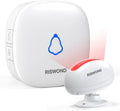 Timbre Inalambrico con Sensor de Movimiento, Alerta de Entrada para Negocios, 500 pies de Alcance, 32 Melodias, 5 Niveles de Volumen, Alarma para Adultos Mayores con Demencia