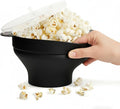 MAIXONIC Palomera para Microondas de Silicona,Sin Aceite,Rápida Preparación,15 Tazas de Maíz Palomero,Palomitas Saludables (Negro)