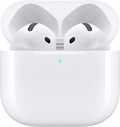 Apple AirPods 4 auriculares inalámbricos, auriculares Bluetooth, audio espacial personalizado, resistente al sudor y al agua, estuche de carga USB-C, chip H2, hasta 30 horas de duración de batería