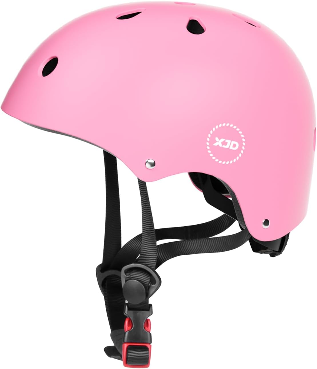 XJD Casco Bicicleta Toddler Bebé Niño 3-8 Años Ajustable Casco Patineta Niños Niñas Rosa Pequeño 51-54 cm