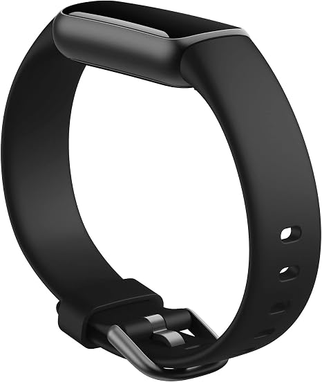 Fitbit Luxe - Rastreador de fitness y bienestar con control del estrés, seguimiento del sueño y frecuencia cardíaca 24/7, negro/grafito, talla única