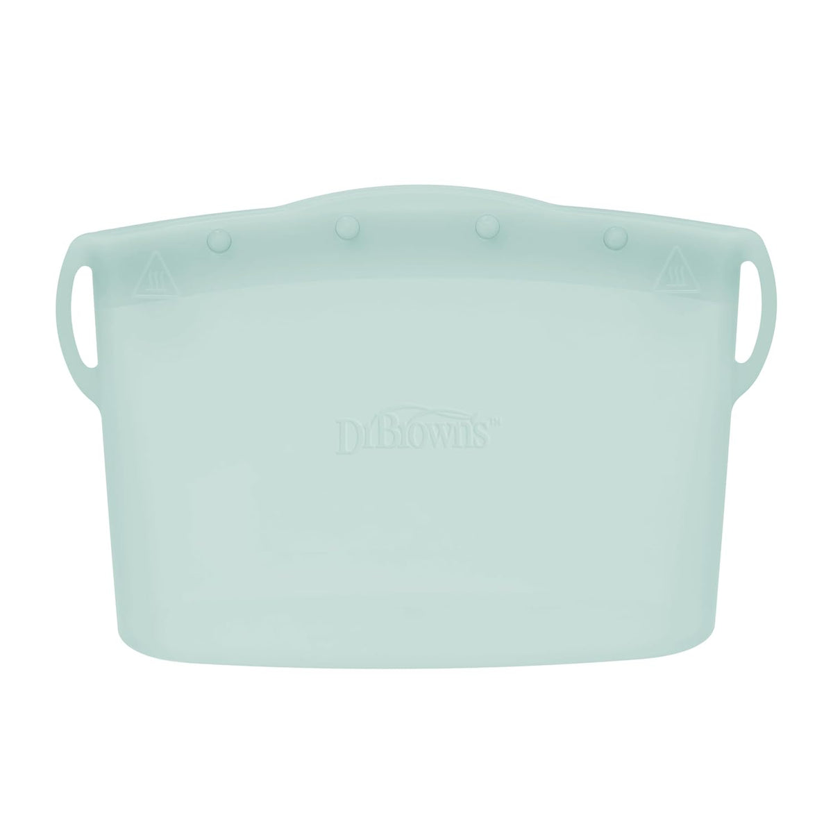 Dr. Brown's Bolsa Esterilizadora de Vapor para Microondas – 100% Silicona, Reutilizable, Biberones y Accesorios de Bebé