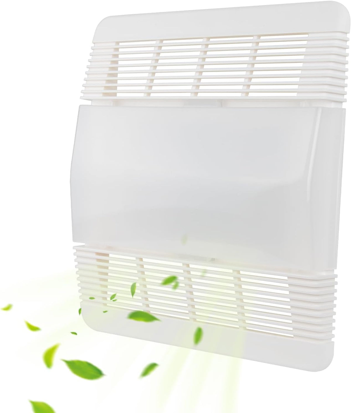 85315000 Cubierta de ventilador extractor de baño con rejilla de ventilación y lente compatible con Broan-Nutone