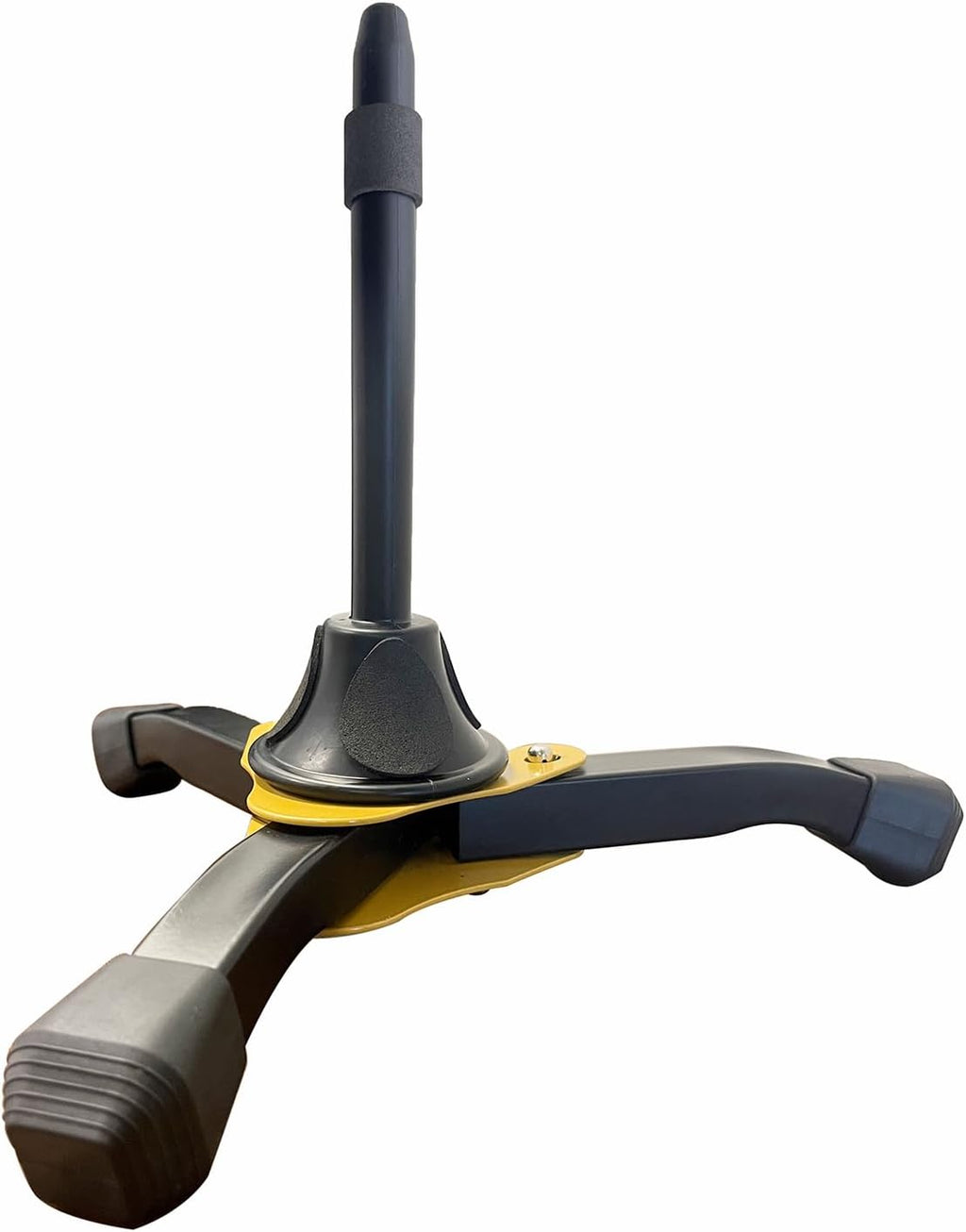 Soporte portátil para clarinete FHXHJJUS, trípode plegable, soporte para flauta, soporte desmontable para oboe, base metálica para instrumentos de viento-madera con bolsa de transporte.