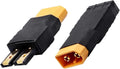 Adaptador XT60 a TR para Baterías LiPo RC – Conector Sin Cables, Macho y Hembra