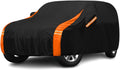 Cubierta para Jeep YoYolaur 10 Capas Impermeable | 4 Puertas para Todo Clima | Forro Suave de Algodón | Con Cierre en Puerta | Para Wrangler CJ YJ TJ JK JL