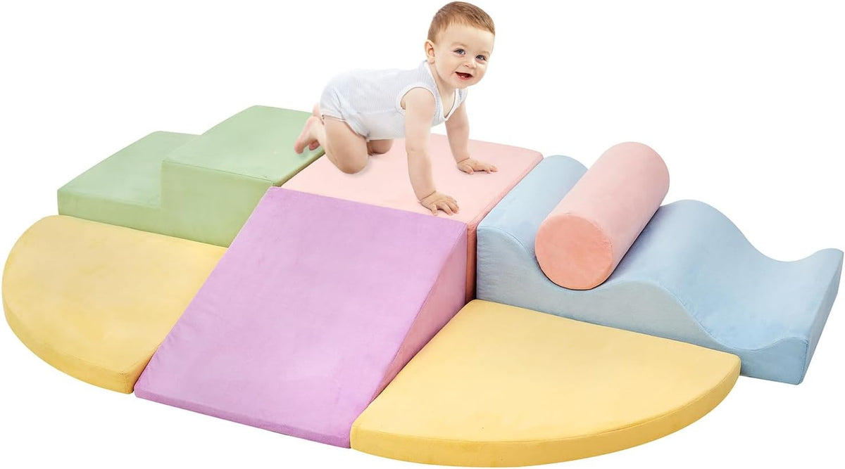 Juguetes para Trepar QUCHI para Niños Pequeños | SET DE 4 PIEZAS ) ARTICULO VIENE COMO SE MUESTRA EN LAS IMAGENES 2-3-4
