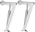 Bisagras de soporte de tapa de cierre suave de alta resistencia de 200 N-60 lbs para cajas de madera, bisagras grandes y largas para cajas de madera, amortiguadores neumáticos de gas de descenso lento para tapas pesadas.