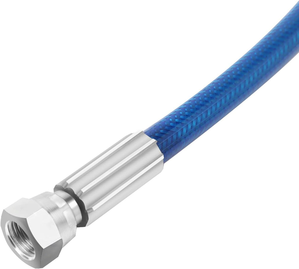 GregYoung Manguera de látigo de rociador sin aire, manguera de pistola de pintura, accesorios de rociador sin aire, 20 pulgadas, compatible con pulverizadores de pintura sin aire Graco 390 395 490 495