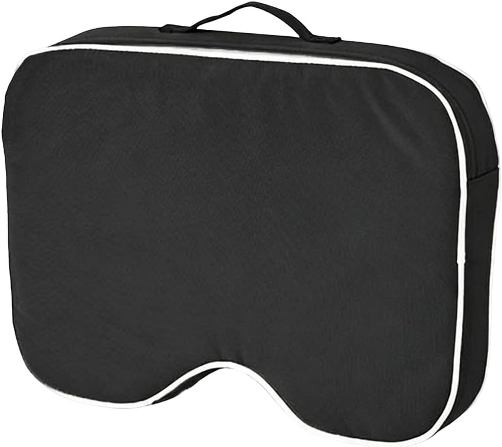 Funda de asiento plegable con parte inferior de agarre para pesca, senderismo