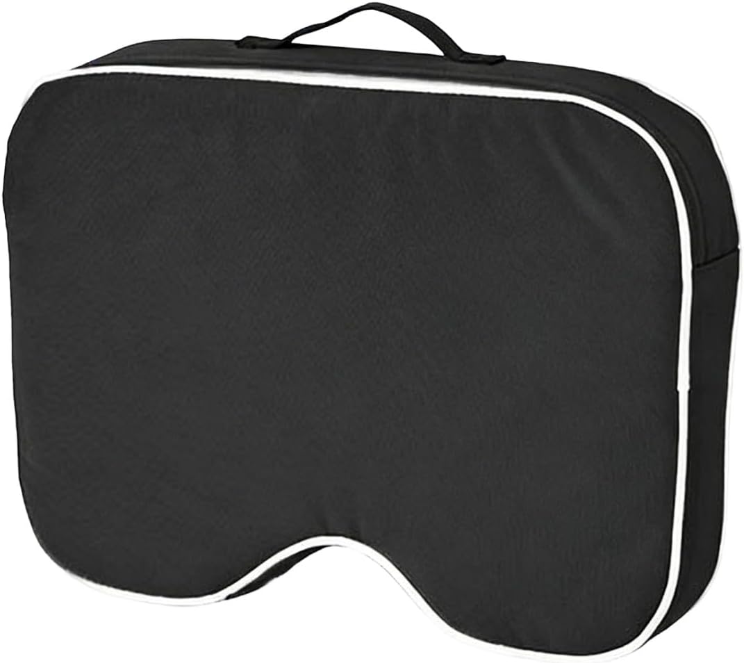 Funda de asiento plegable con parte inferior de agarre para pesca, senderismo
