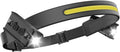 Linterna Frontal LED Recargable Tekwet | Iluminación Ultra Ancha 230° | Sensor de Movimiento | Impermeable | Camping, Senderismo y Ciclismo