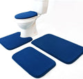Set de Tapetes de Baño Madeals 4 Piezas con Espuma Viscoelástica – Comodidad y Estilo para tu Baño