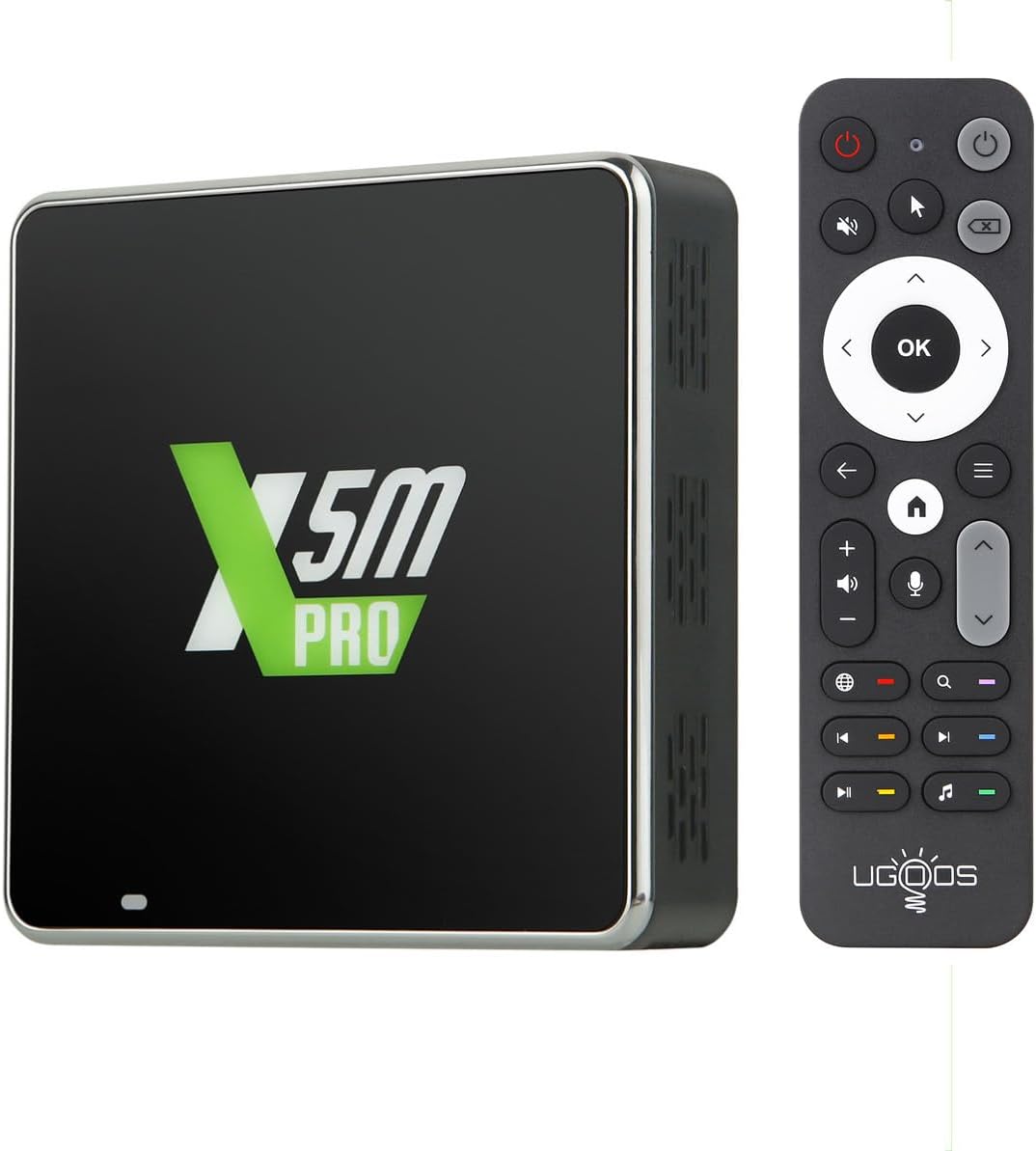 TV Box Ugoos X5m PRO Android 14 – 4K HDR, 4GB RAM, WiFi Dual Banda, BT5.4
