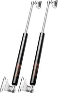 PAMAGOO Amortiguador de Gas 23 pulgadas 80 lbs 356 N | Puntal para Cama de RV con Soportes de Montaje | Servicio Pesado para Tapa de Caja, Trampilla y Bote