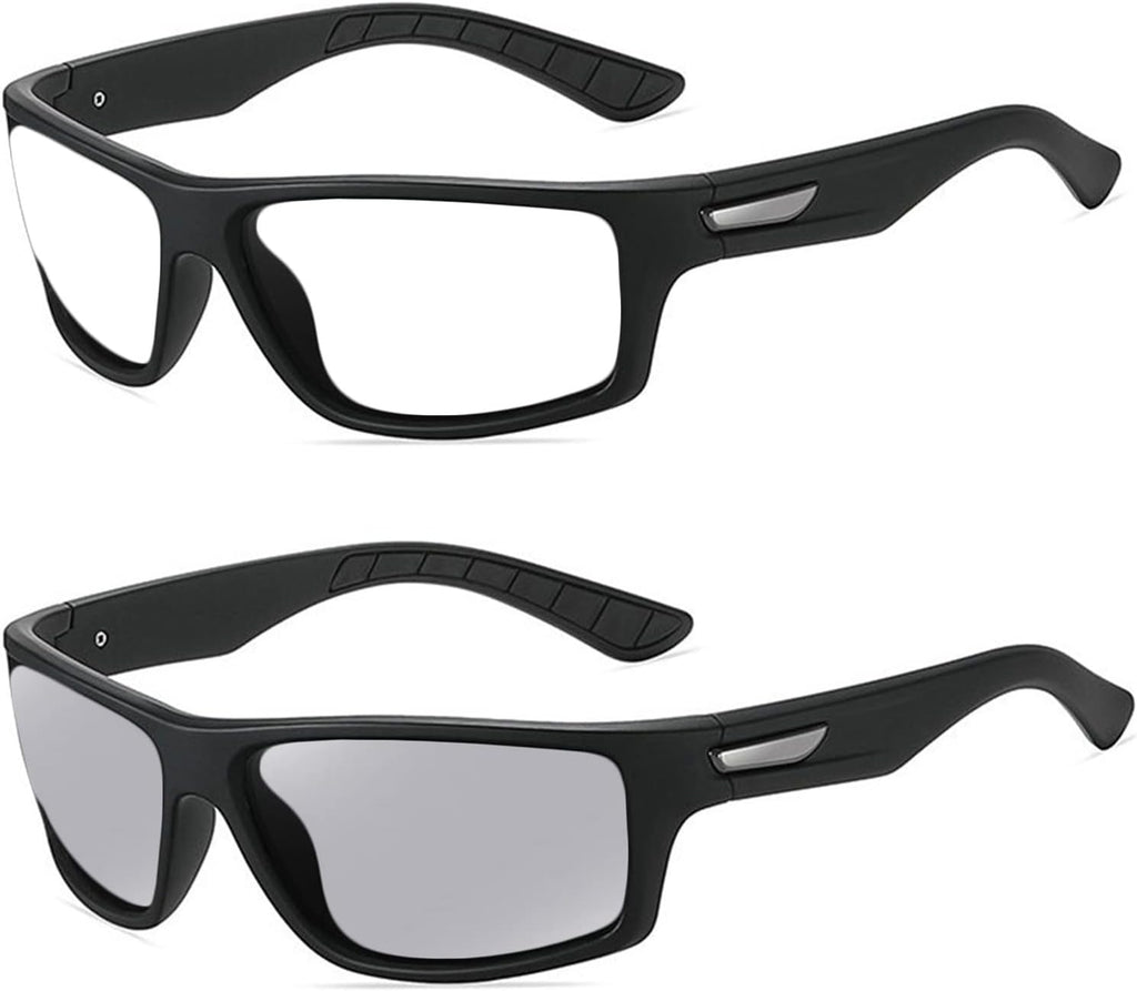 Lentes de Seguridad con Lupa Fotocromáticos Wraparound – Lente Completa, Para Lectura y Deporte, Unisex