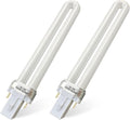 Bombilla fluorescente Ignixlite PL13-E-FFP de 13 W, tipo E, compatible con balasto electrónico, reemplaza a Ottlite T1333E, luz diurna natural brillante de 5500 K, base G23, paquete de 2