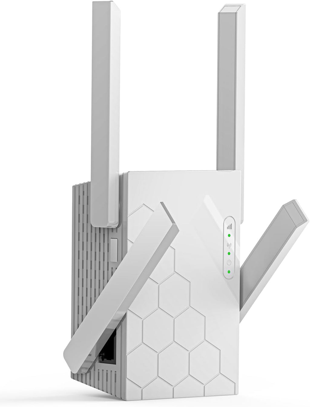 Extensor de señal WiFi, amplificador WiFi de doble banda de 5,8 GHz y 2,4 GHz que cubre hasta 10200 pies cuadrados y 45 dispositivos, 123456