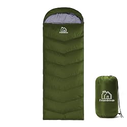 Saco de Dormir Friendriver XL | Versión Mejorada | Para las 4 Estaciones | Camping