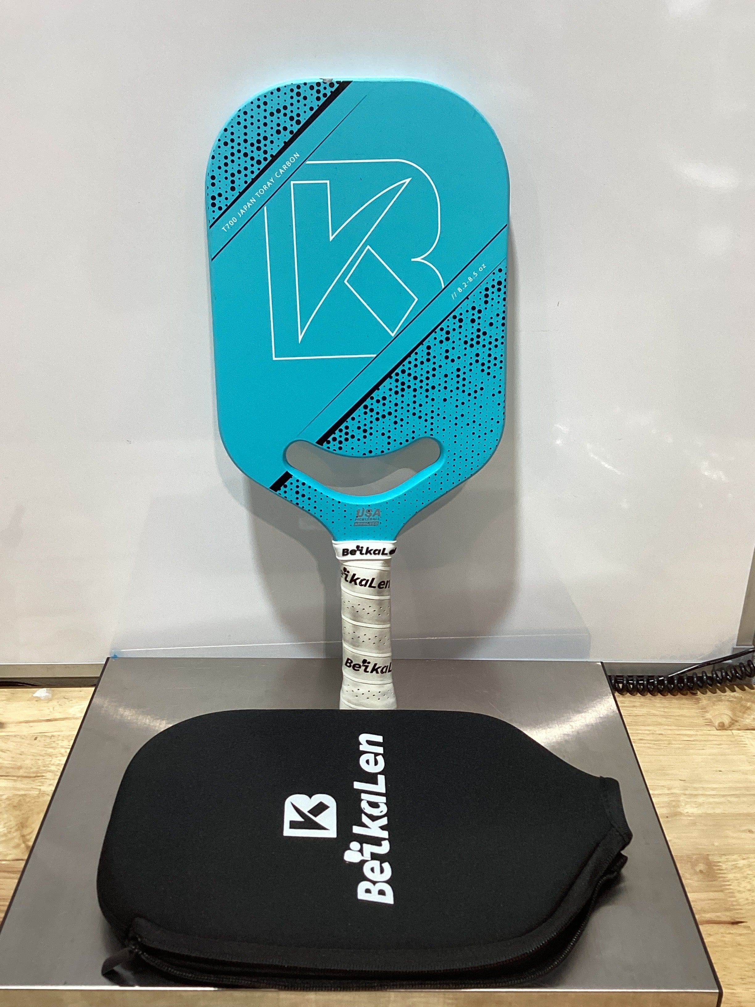 Paleta de Pickleball BeikaLen T700 Fibra de Carbono – Núcleo Honeycomb 20mm, Aprobada USAPA