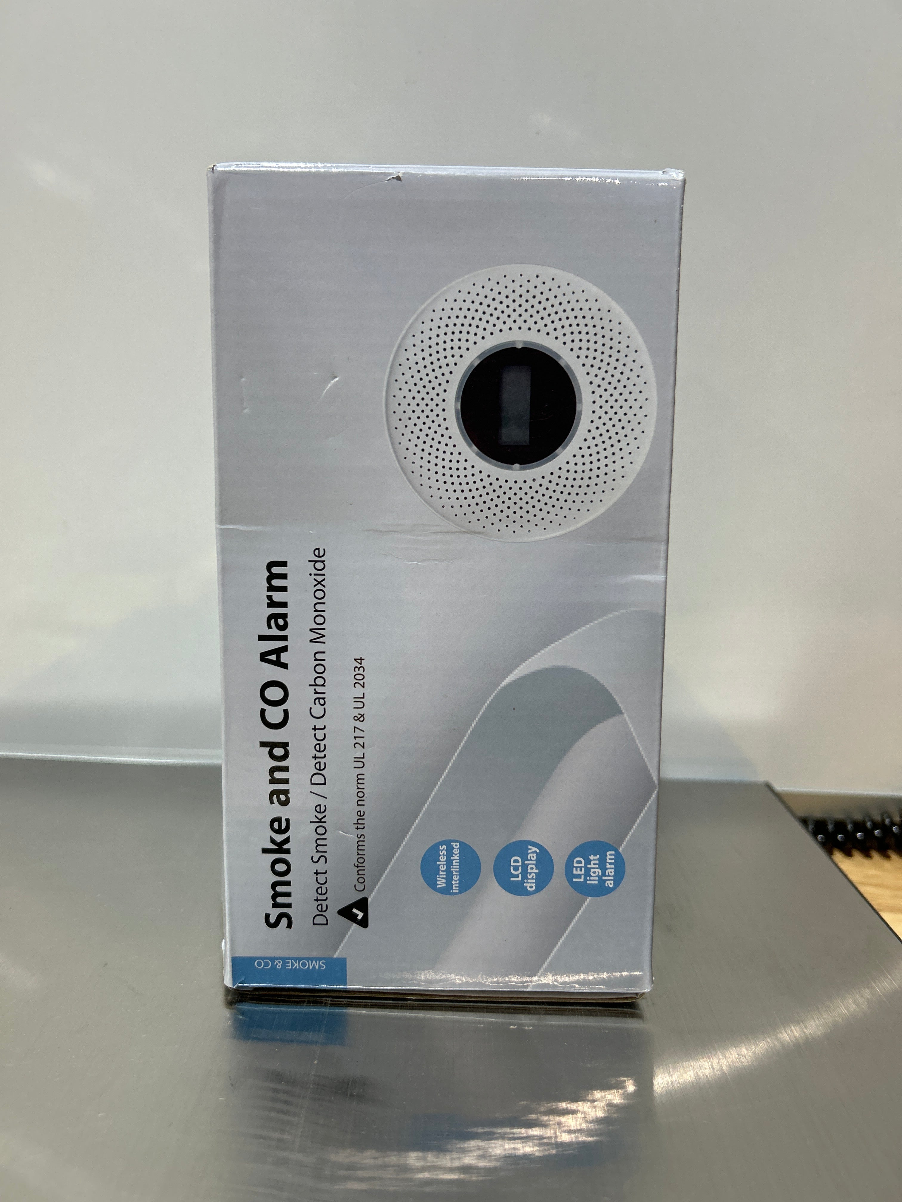 Pack 5 Detectores de Humo y Monóxido de Carbono Kesymo – Inalámbricos Interconectados, Alcance 250m, Baterías Incluidas