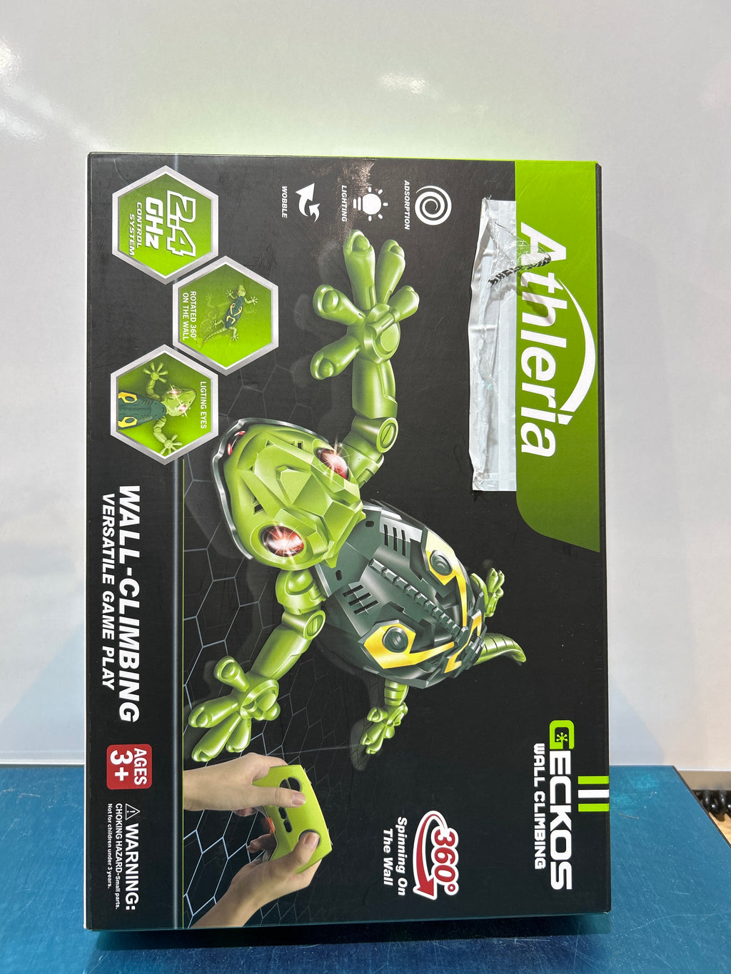 Lagarto trepador de paredes, robot gecko con control remoto, juguete eléctrico de lagarto trepador de techo a control remoto, juguetes geniales para niños, regalos de cumpleaños de Pascua para niños de 3, 4, 5, 6, 7, 8, 9 y 10 años. 
