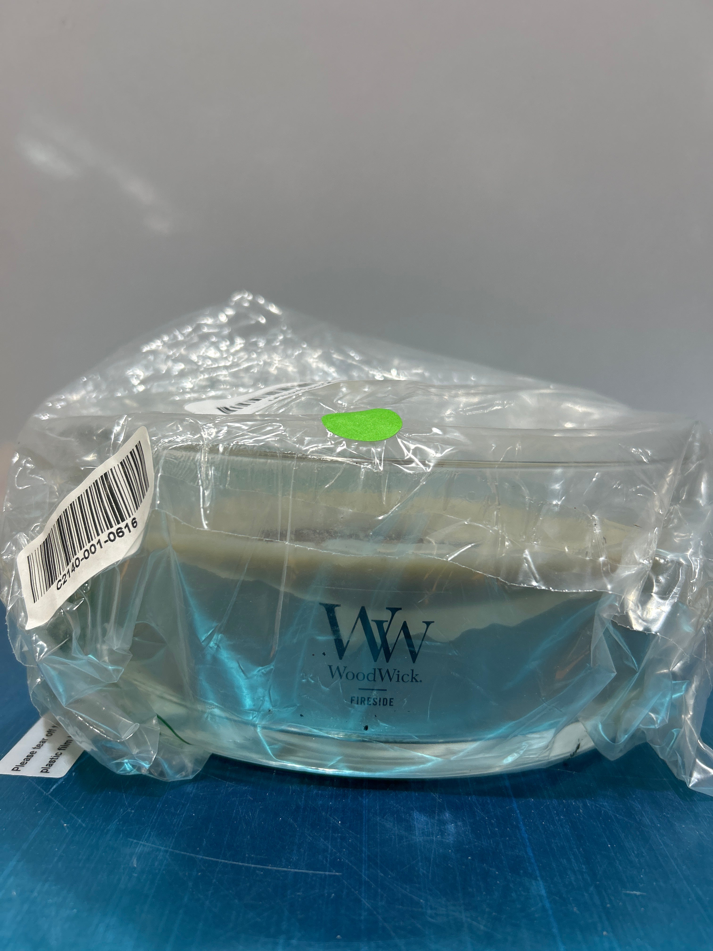 Velas navideñas WoodWick Fireside para hombres y mujeres, 473 ml (16 oz) con mecha crepitante 