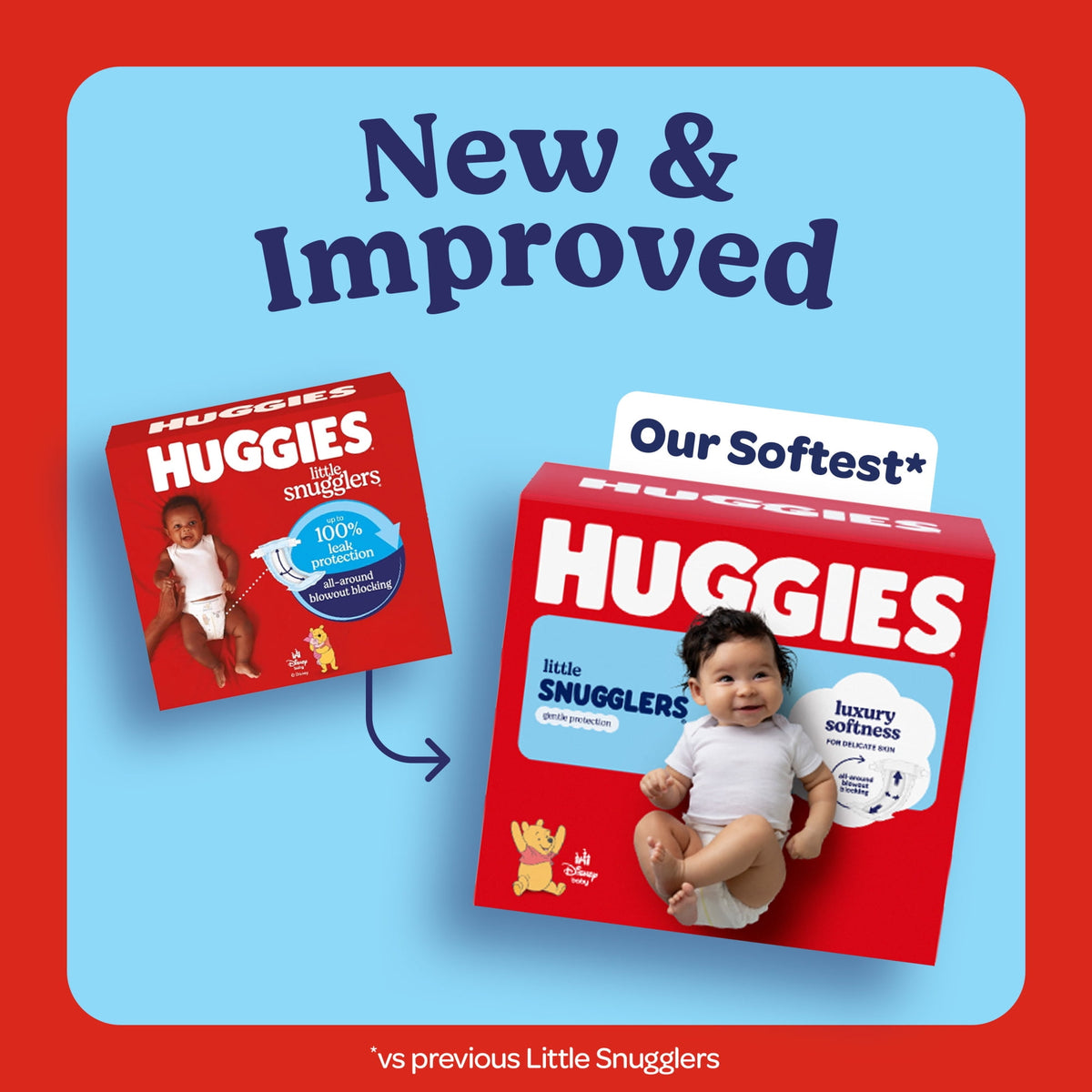 Huggies Little Snugglers , Pañales para Bebé sin Fragancia Talla Recién Nacido, 31 Unidades