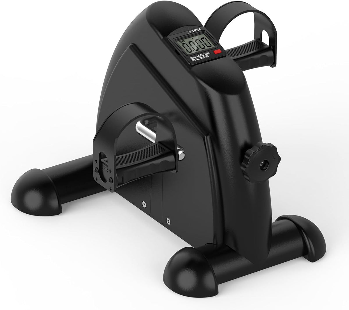 Elíptica Bajo Escritorio y Mini Bicicleta FITKS360 | Ejercitador Eléctrico de Piernas Sentado con Pedal Magnético para Adultos Mayores | Control Remoto, Pantalla LCD, 5 Velocidades