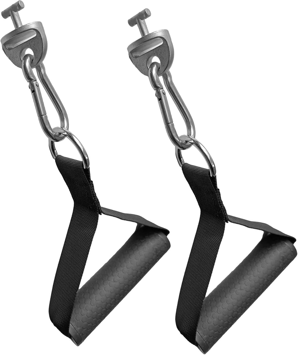 JILINWEI 1 par de accesorios tonales con adaptador de bloqueo en T, accesorios para máquinas de gimnasio tonales, empuñaduras de ejercicio, empuñaduras para máquinas de cable, accesorio para tonales