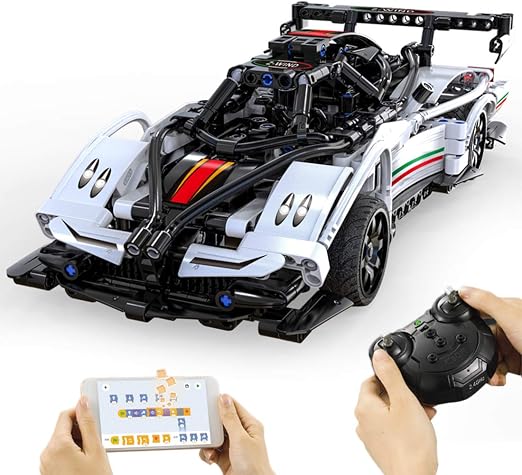 Set de Construcción Coche RC Technic Z-Wind – 457 Piezas, Control 2.4G/APP, Escala 1:16