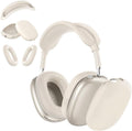 Funda protectora de silicona 3 en 1 para auriculares AirPods Max 2/AirPods Max, almohadillas/orejeras/diadema antiarañazos para AirPod Max, protector de silicona para Apple AirPods Max (Starlight)