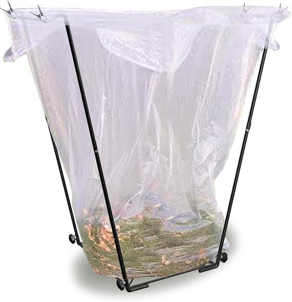 Soporte para Bolsas de Basura de Jardín