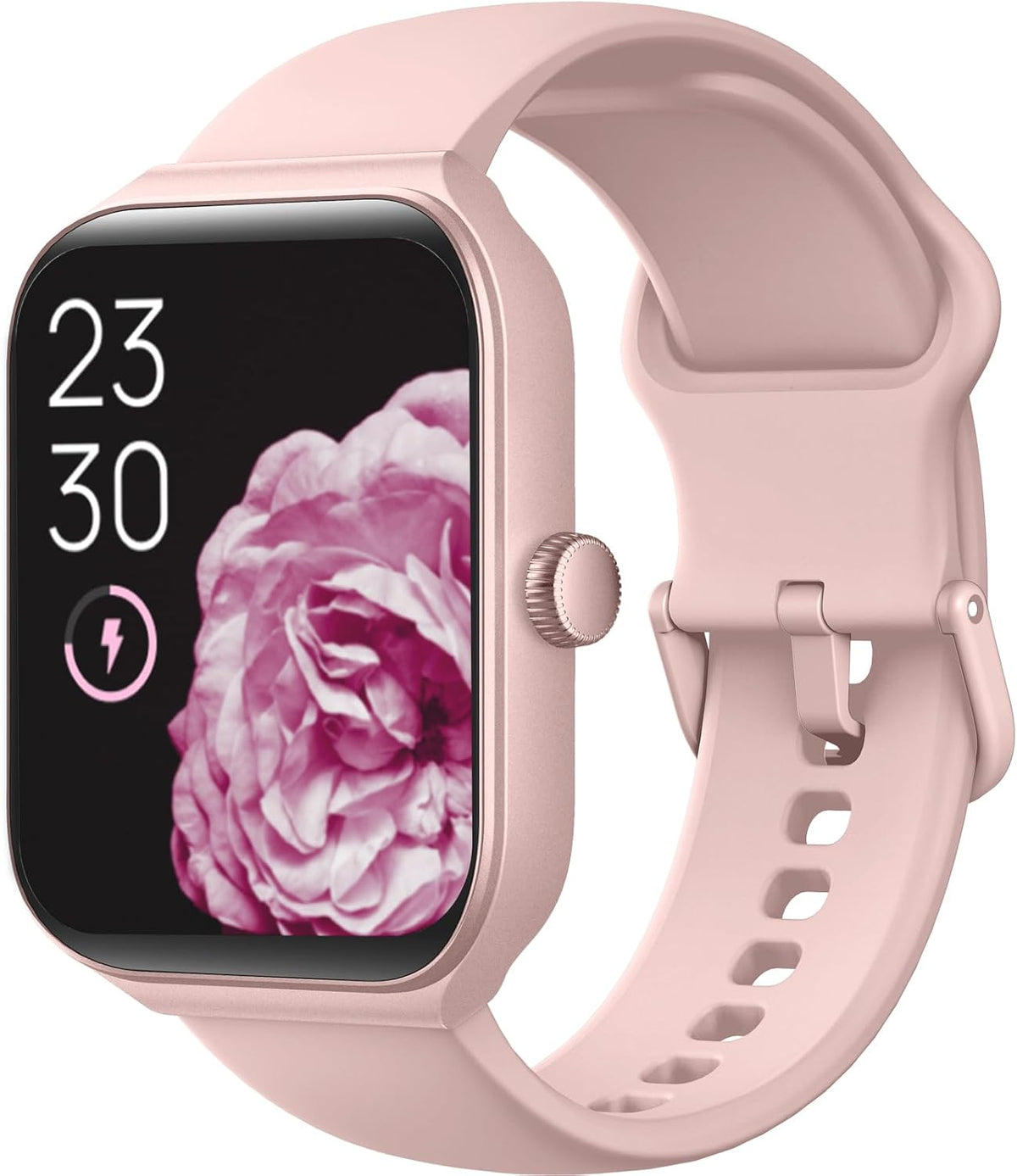 Reloj inteligente TOOBUR para mujer con Alexa integrada, pantalla de 1, 95" con monitor de actividad física, función para responder/realizar llamadas, resistencia al agua IP68, monitor de frecuencia cardíaca y sueño