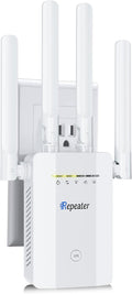Nuevo extensor de señal WiFi 2026 para el hogar, repetidor WiFi de largo alcance de 16.000 pies cuadrados, amplificador de señal para routers inalámbricos, punto de acceso WiFi Mesh 15 veces más rápido con puerto Ethernet, 5 modos de funcionamiento.
