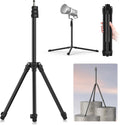 Ulanzi TT43 Soporte de luz extensible para fotografía, trípode de aluminio ajustable de 6.23 pies, trípode de iluminación de estudio portátil reversible para iluminación de salida continua