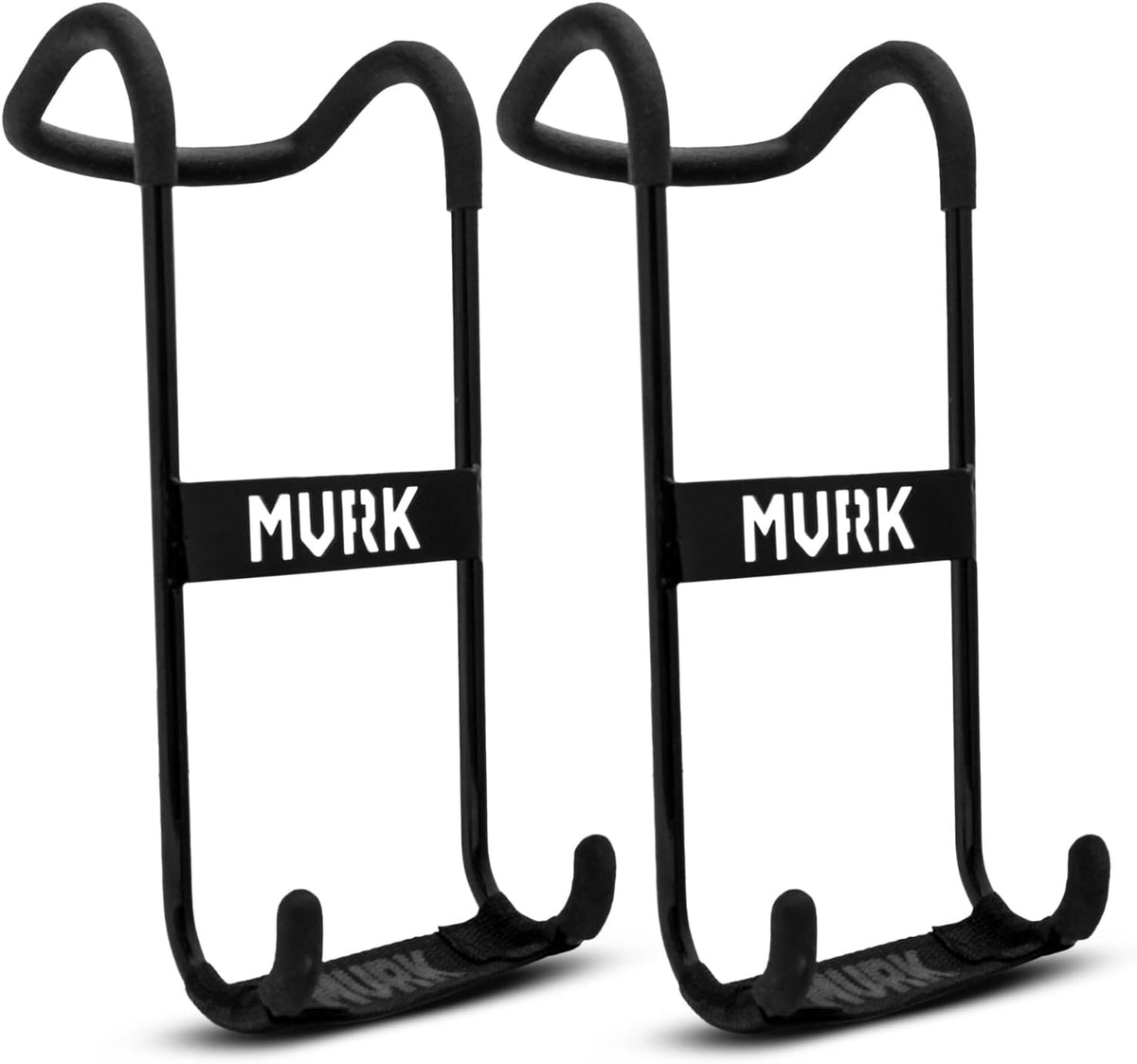 MVRK Ganchos Colgadores para Mancuernas | Accesorio Rack de Servicio Pesado para Press de Banca | Soporta 113kg