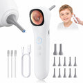 Otoscopio con cámara para oídos con pantalla de 1,21", 1080P, con 4 luces LED, ideal para adultos, niños y mascotas. Compatible con fotos y vídeos. Carga mediante USB-C con ordenadores. Artículos esenciales para bebés y uso médico doméstico.
