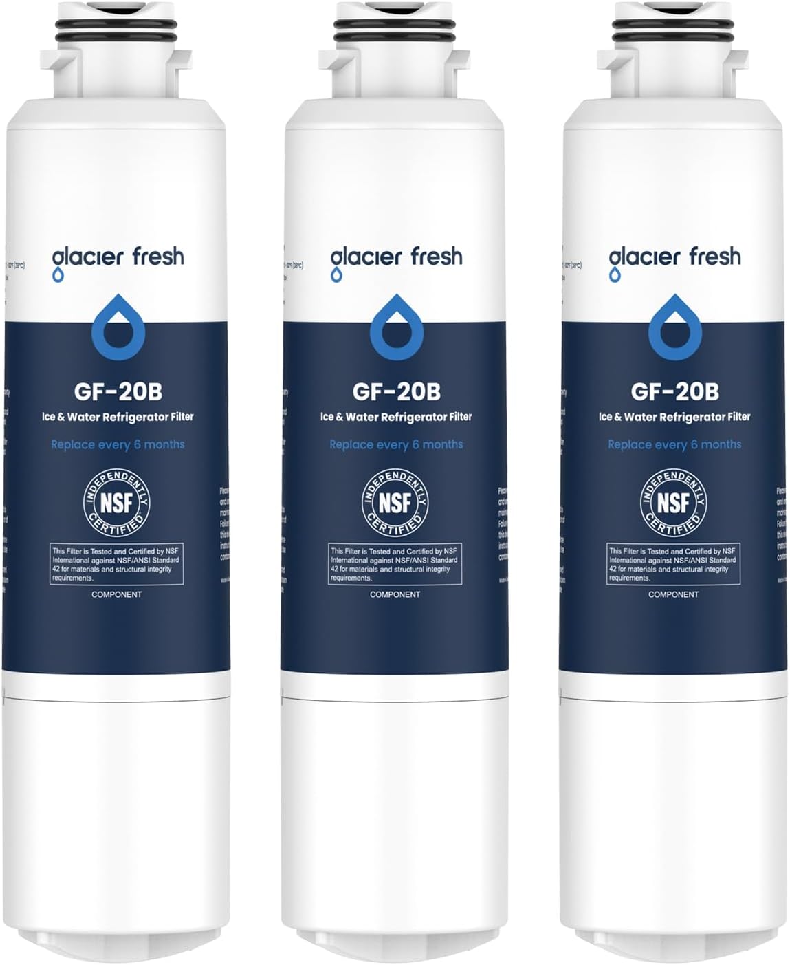 GLACIER FRESH Repuesto para filtro de agua Samsung Da29-00020b