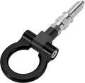 Gancho de remolque/universal para parachoques delantero de coche, gancho de remolque giratorio de metal duradero, 7.3 in, 0.118 in, 1 unidad, color negro