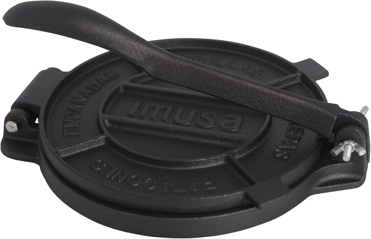 IMUSA USA Tortilla Press, 8" DS, Black