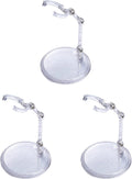 Soporte Transparente para Muñecas y Figuras de Acción Ddung – Para Muñecas de 0.5" a 10", Pack de 3 Unidades